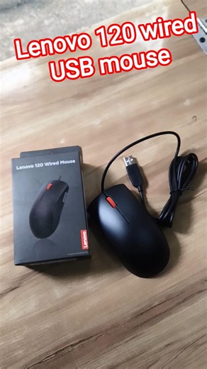 Lenovo 120 wired usb Mouse ✅ Lenovo USB mouse ⚡ Best Mouse under 250 #gamingmouse #wiredmouse