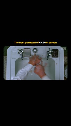The Good Film Club on Instagram: "The bathroom scene in The Aviator is one of the most unsettling moments in Martin Scorsese’s career — not because of spectacle, but because of restraint. Leonardo DiCaprio’s portrayal of Howard Hughes strips OCD of exaggeration and presents it as something claustrophobic, repetitive, and deeply isolating. There’s no cinematic comfort here, only obsession tightening its grip. Scorsese lets the scene linger, forcing the audience to sit inside the character’s mind 
