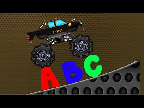 Monster Truck | Monster Truck Alphabets | Learn Alphabets