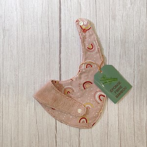 Baby Bandana Bib 0-24 Months - Bamboo Terry Cloth Newborn Bib • 01 - Etsy