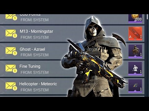 Codm New Redeem Code | How To Get FREE Ghost Azrael Skin in Cod Mobile | Codm Free Skin (Season 9)