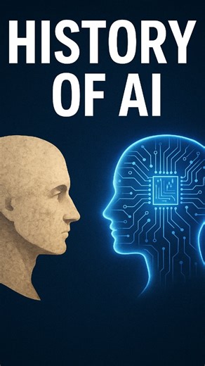 Neha Gour | Educator on Instagram: "History of AI 😳 Artificial Intelligence, AI History, Evolution of AI, AI Timeline, Alan Turing, Turing Test, Machine Learning, Deep Learning, Neural Networks, Expert Systems, Generative AI, Future of AI, AI Revolution, Technology Evolution, Computers and AI, Rise of AI, AI Explained, AI Journey, AI Facts, AI Development, History of Technology"