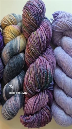 Some purple indie yarn inspo 💜✨️😊 | Inspiration, Colorful, Crafts, Crafty, Trendy,Tiktok,Style, Yarn