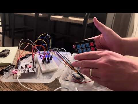 A passcode circuit using Nucleo board