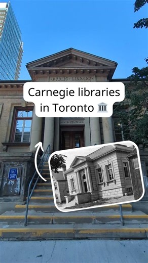 6.1K views · 738 reactions | Have you visited a Carnegie branch? They’re living landmarks—symbols of the proud tradition of libraries in Toronto. ️ #OPLW #OntarioPublicLibraryWeek #LibrariesForLife | Toronto Public Library | Facebook