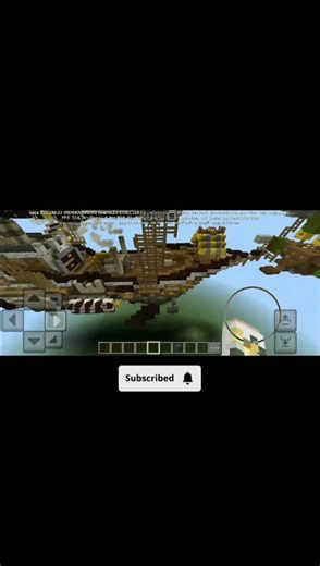 I Build a Medieval Flying Ship 🤯 | #minecraft #viralshorts #ship #gamerfleet #dream