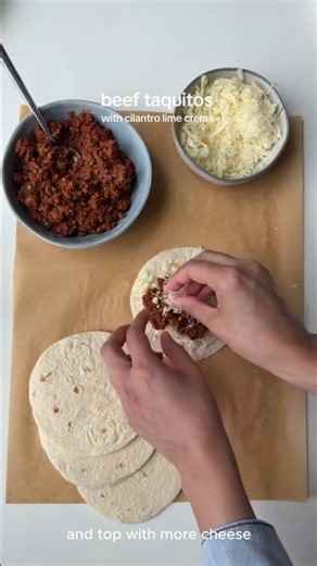 Crispy Cheesy Beef Taquitos You Can’t Stop Eating! 🌮🔥 #dinnerideas
