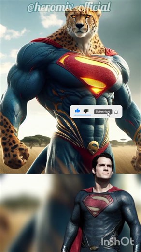 Superheroes but Cheetah 💥 Avengers vs DC all characters #avengers #marvel #shorts