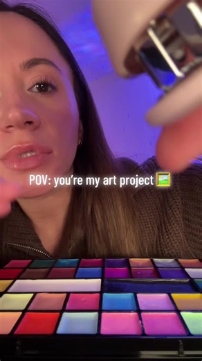 You’re my art project, beautiful 😍 #asmr #asmrsounds #asmrvideo #relax #fyp