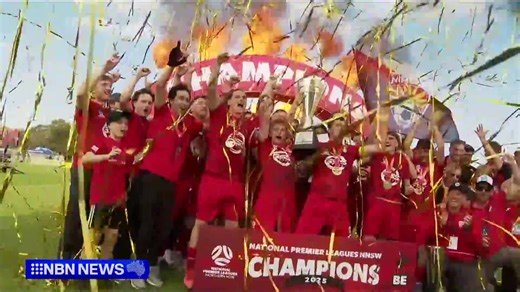 30K views · 247 reactions | Broadmeadow is tonight celebrating another NPL crown, defeating Lambton 2-nil in this afternoon's grand final. #NBNNews | NBN Television | Facebook