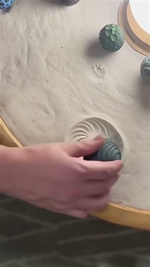 Making a very nice sand carving step by step