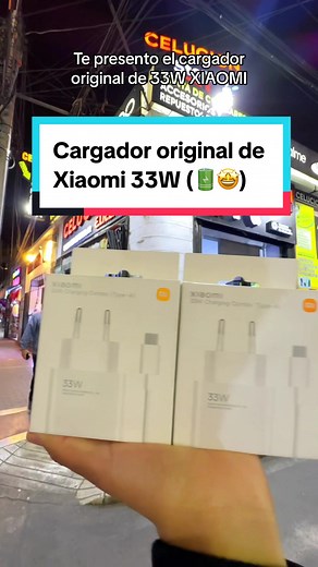 Cargador Original Xiaomi 33W para Carga Rápida