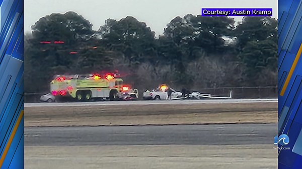 Landing gear collapse of Velocity 173 SE halts Norfolk Airport operations