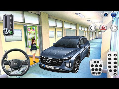 New Hyundai Creta🚙 in School Building - 3D Driving Class Simulator - Car Game || Android Gameplay