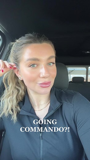 since y’all always ask😅 #commando #goingcommando #gymtok #justgirlythings