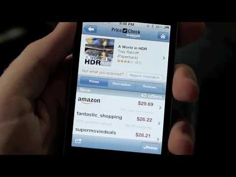 Barcode Scanning Apps - Price Check by Amazon & Shop Savvy