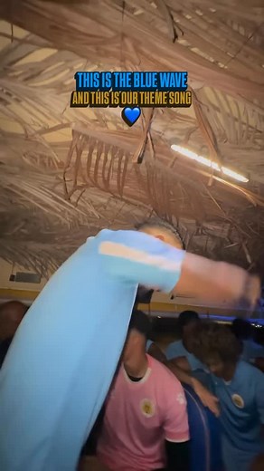 6.5K views · 2.9K reactions | Blue Wave Buspool Karaoke!  Voices loud, vibes high.. this squad brings the music and the energy! ⚽️ #TheBlueWave #Curaçao #BuspoolKaraoke | Falki | Facebook