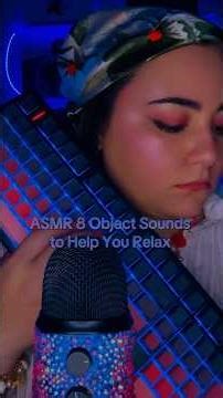 ASMR 8 Object Sounds to #relax #asmrsounds from this video #nightasmr #keyboard #tappingasmr