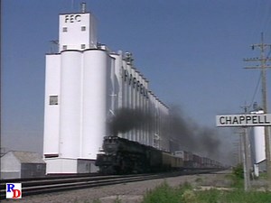 72K views · 7.3K reactions | The UP Challenger #3985 takes a stack train through Chappell, Nebraska. From the WB Video Productions show "Heavy Freight and Union Pacific 3985" https://rfd.video/Freight3985 | Steam Giants | Facebook