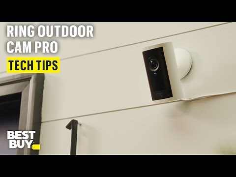 Ultimate Clarity and Precise Notifications with the Ring Outdoor Cam Pro – Tech Tips from Best Buy