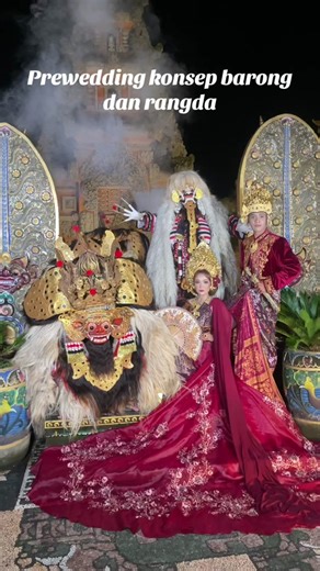 Prewedding Konsep Barong dan Rangda di Bali