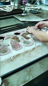 Powder crystal water cutting process stone processing water cutting machine handicraft keeping