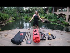 JLF Adventures Complete Inflatable Paddle Board Set