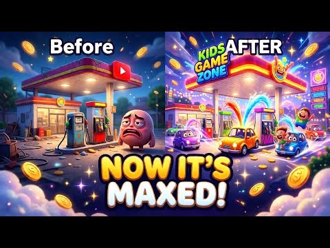 Started With Nothing… Now It’s Maxed! Gas Station 3D Gameplay