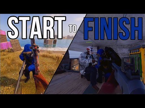 My Funniest Start to my CRAZIEST Duo Wipe - Rust Console (Movie)