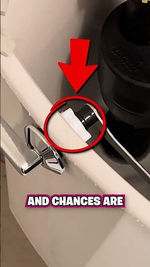 How to Fix a Loose Toilet Handle! 🚽