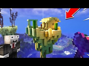 Rakensin kyläläisille TURVAPAIKAN taivaalle Minecraft Hardcoressa