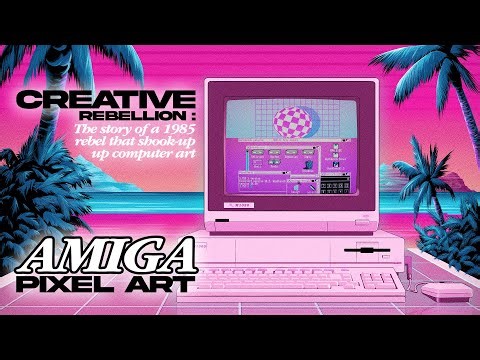 Amiga Pixel Art - The 1985 Creative Rebellion that changed computer art
