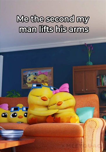 He needed a hug he just didn’t know it 😂 #lola #funny #meetquack #animation #romantic
