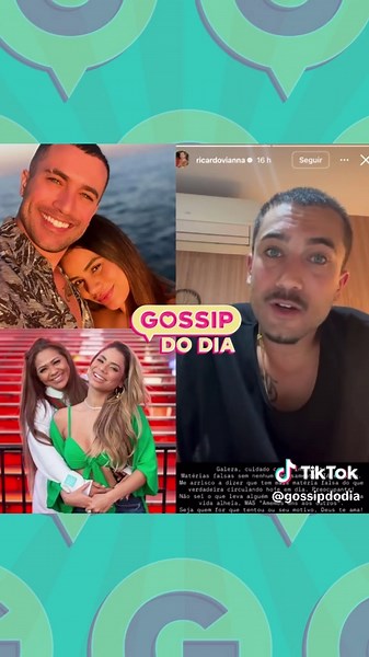 Ricardo Vianna desmente rumores sobre Lexa e sua mãe