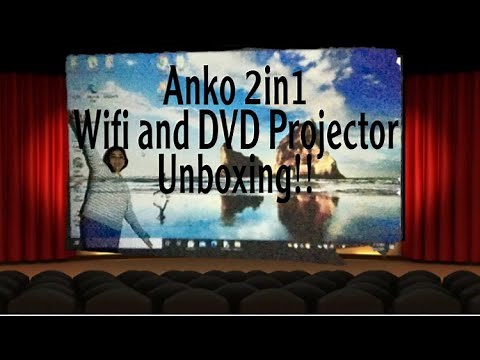 Anko 2 in 1 Projector Unboxing