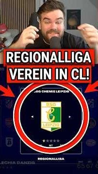Was passiert, wenn ein REGIONALLIGA Verein in Champions League spielt? 😳🏆