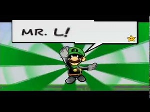 Super Paper Mario Walkthrough Part 26: Boss: Mr. L