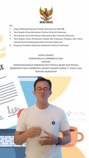 Pembuatan SIP pertama kali tidak memerlukan kecukupan SKP #satusehat #str #sip #skp #tenagakesehatan #perawat #dosentiktok #kemenkes #ditjennakkes #ktki @Sekretariat KTKI @Ditjen Nakes, Kemenkes RI @Kementerian Kesehatan RI