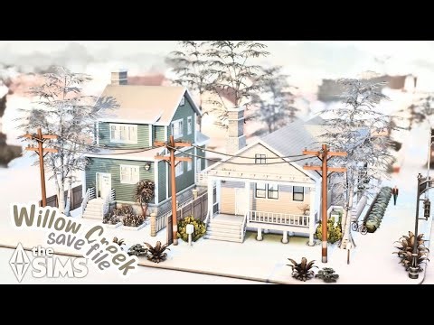 The Sims 4 Willow Creek Save File (no CC)