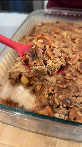 Great fall dump cake (apple, carrot) Olivia uses apples, carrot cake, melted butter, cinnamon, nutmeg, vanilla extract and walnuts to make a simple, yummy dessert. This original video was produced by Network Media LLC and Olivia | Jacky and Olivia’s Kitchen