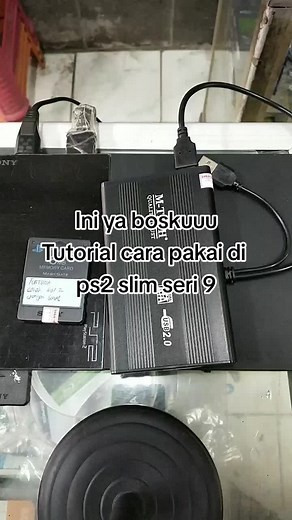 Cara Pasang Harddisk di PS2 Slim Seri 9