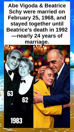 Abe Vigoda & Beatrice Schy: A Love Story That Lasted Nearly 24 Years