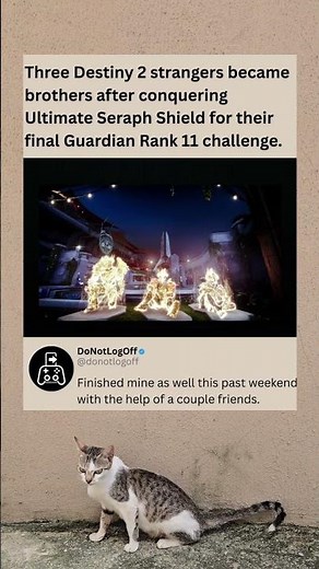 Destiny 2 Players Conquer the Ultimate Seraph Shield for Their Final Rank 11 Challenge #Destiny2