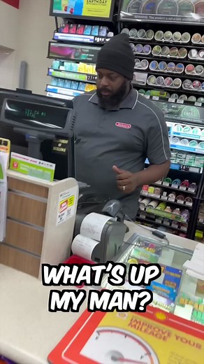 The Funniest Gas Station Employee Of All Time 😂😂 #prank #pank #troll