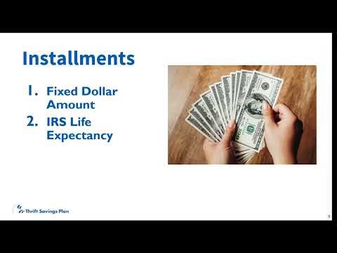 TSP Webinars: TSP Distributions