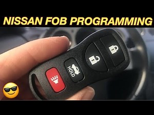 HOW TO PROGRAM NISSAN KEY FOB - Programming a Keyless Entry Remote Fob. Very Easy!