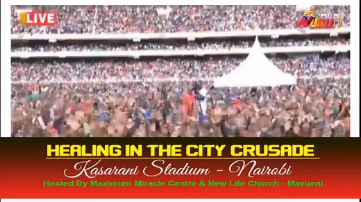 Revival Crusade at Maximum Miracle Centre with Pastor Pius Muiru in Kenya