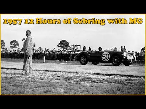 1957 12 Hours of Sebring with MG (Restored Audio)