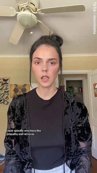 Narcissistic sociopath reveals she enjoys feeling hate and rage