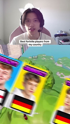 Who Is The Best Fortnite Player From Your Country? 🤔 #fortnite #ogfortnite #viral #gaming